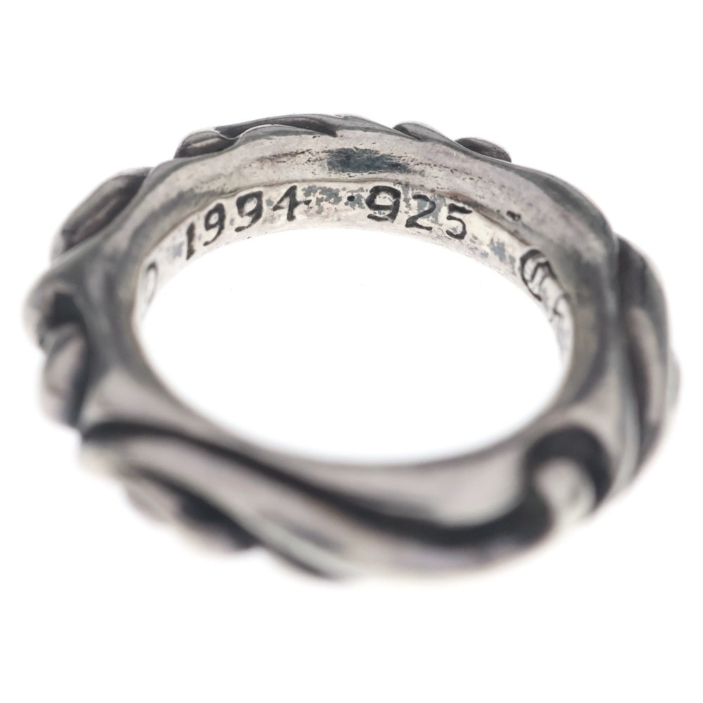 CHROME HEARTS(クロムハーツ) SCRL BAND スクロールバンド リング シルバー BCA351