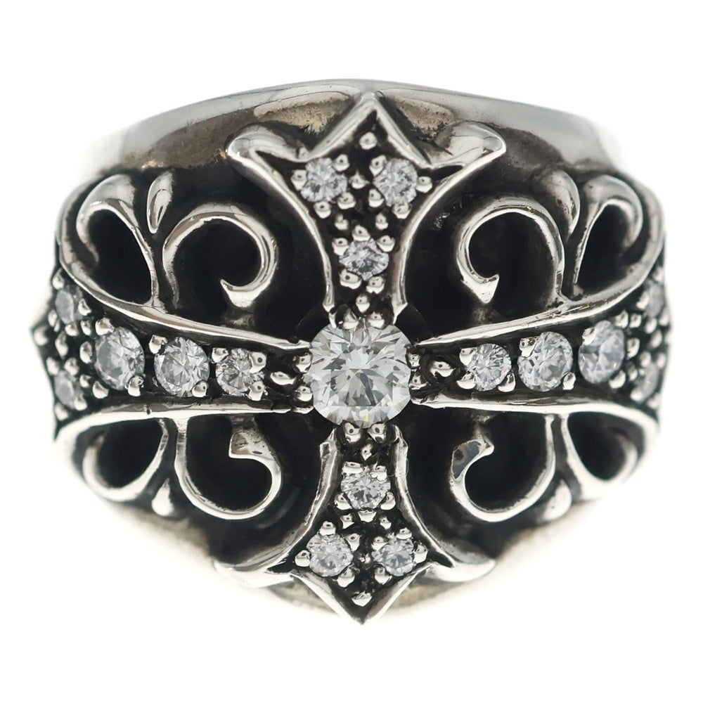 CHROME HEARTS(クロムハーツ) KEEPER P DMND キーパー PAVEダイヤ シルバーリング