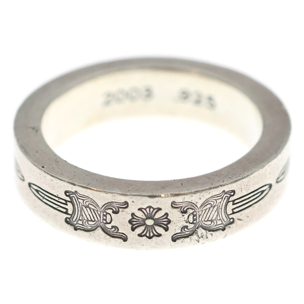 CHROME HEARTS(クロムハーツ) 6mm SPACER DAGGER 6mmスペーサーリング ダガー シルバーBCA335