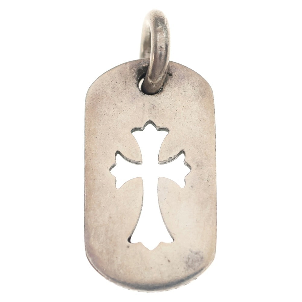 CHROME HEARTS(クロムハーツ) D TAG SML CO CRS カットアウトクロスドッグタグ スモールドッグタグネックレストップ