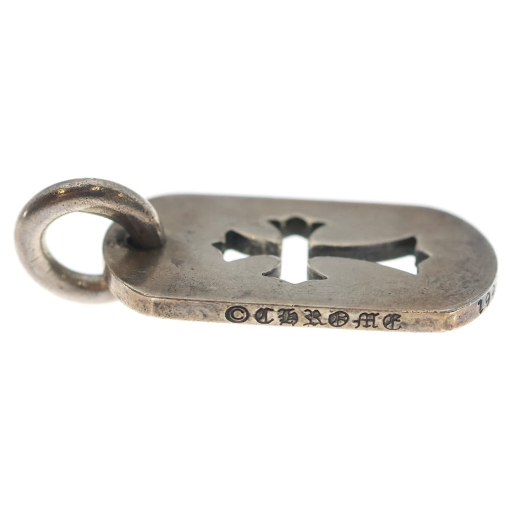 CHROME HEARTS(クロムハーツ) D TAG SML CO CRS カットアウトクロスドッグタグ スモールドッグタグネックレストップ