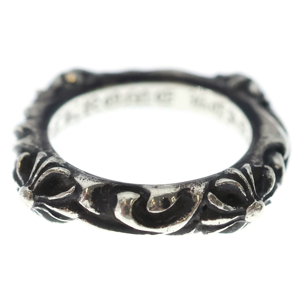 CHROME HEARTS(クロムハーツ) CROSS BAND クロスバンド リング シルバー BCA342 レディース