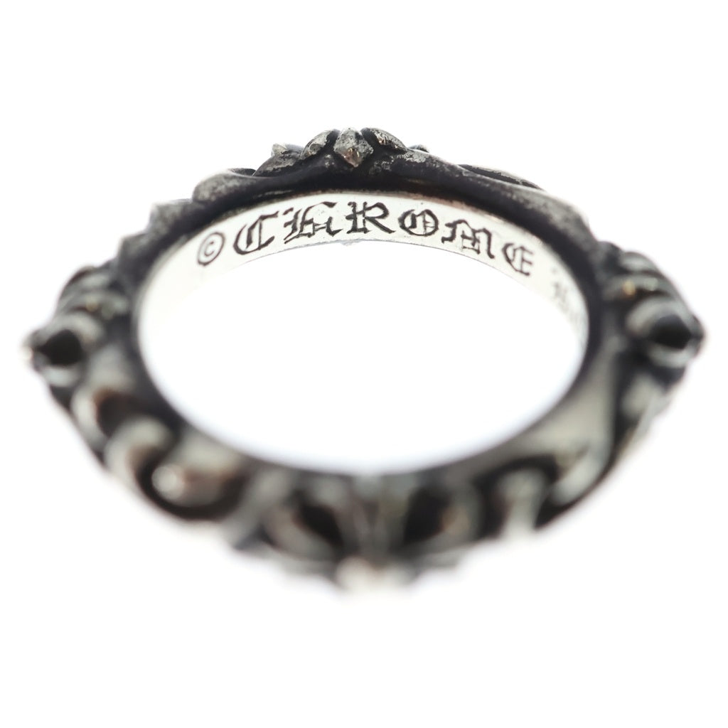 CHROME HEARTS(クロムハーツ) CROSS BAND クロスバンド リング シルバー BCA342 レディース
