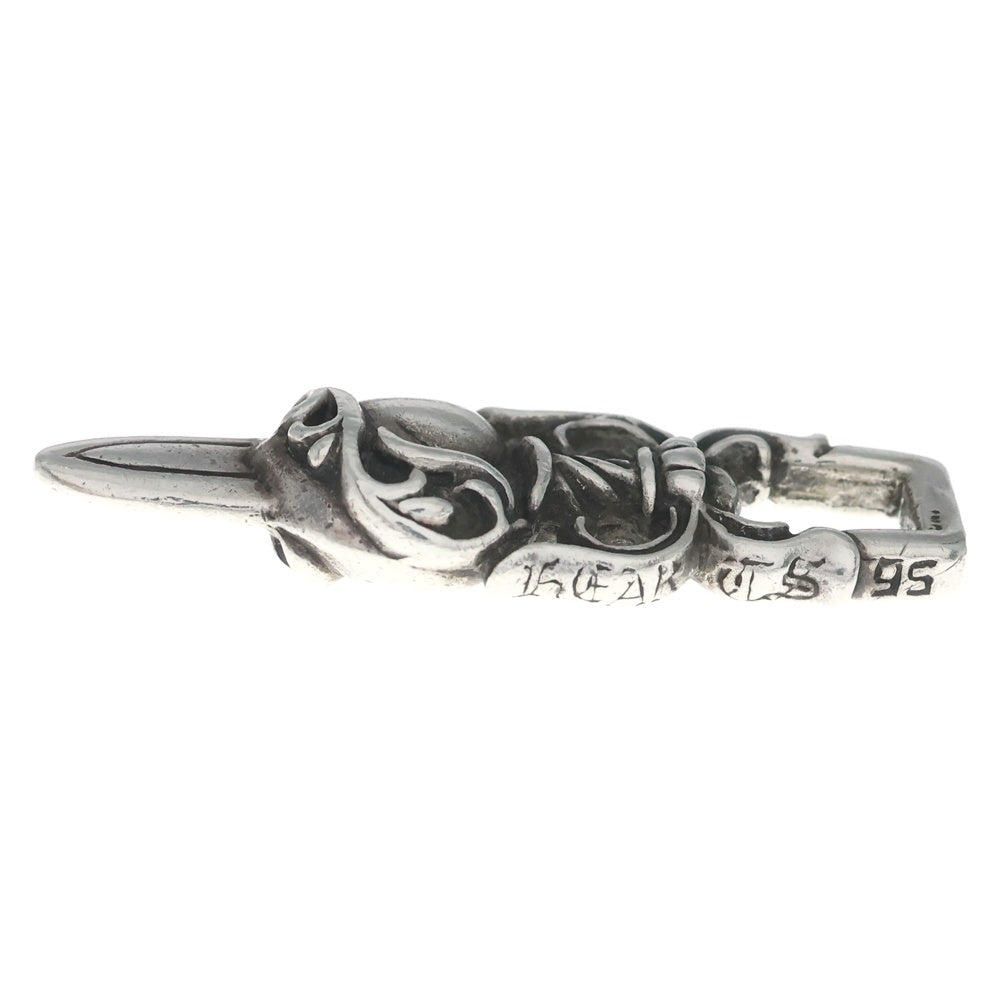 CHROME HEARTS(クロムハーツ) DAGGER HEART ダガーハート ペンダントトップ シルバー BCA243