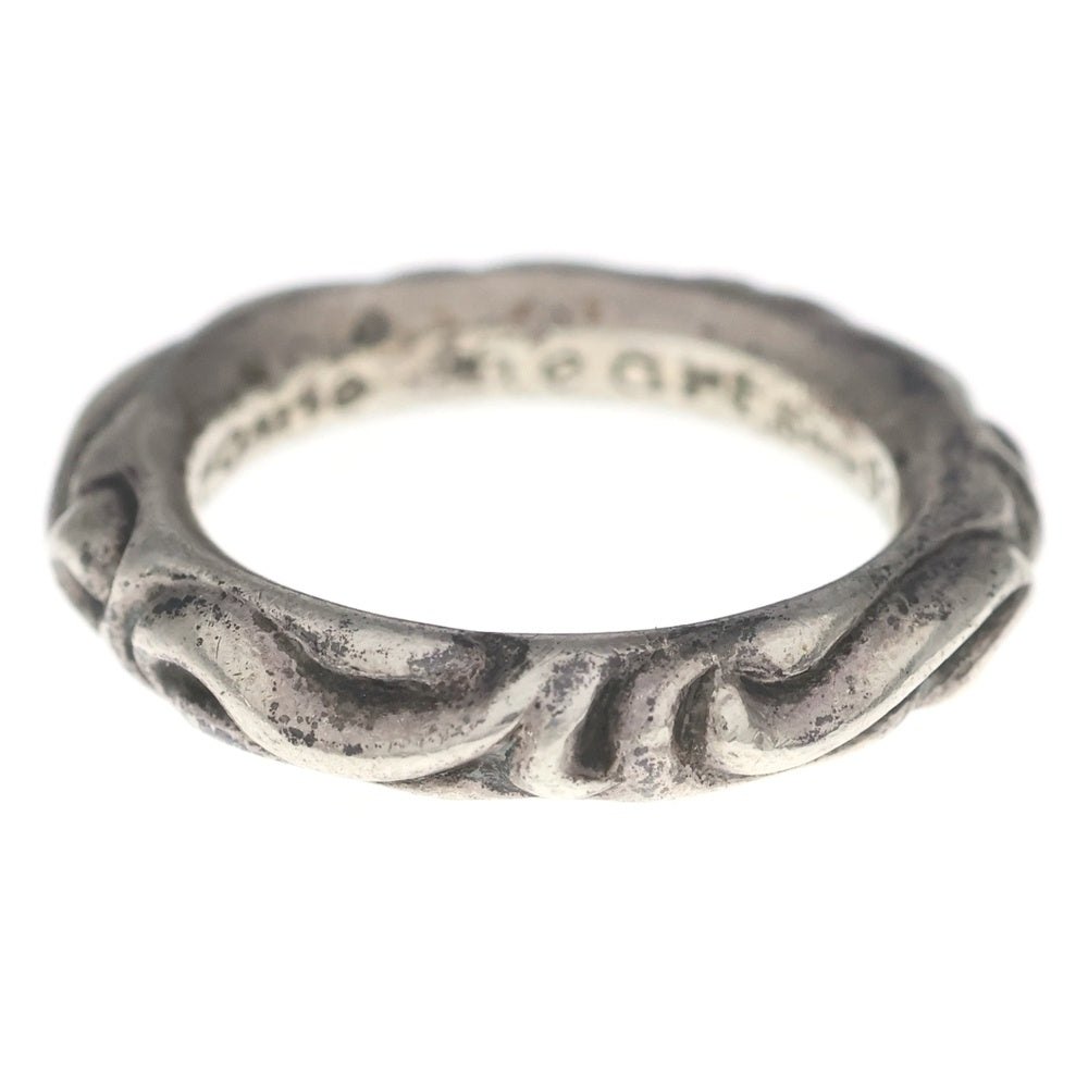 CHROME HEARTS(クロムハーツ) SCRL BAND スクロールバンド リング シルバー BCA351