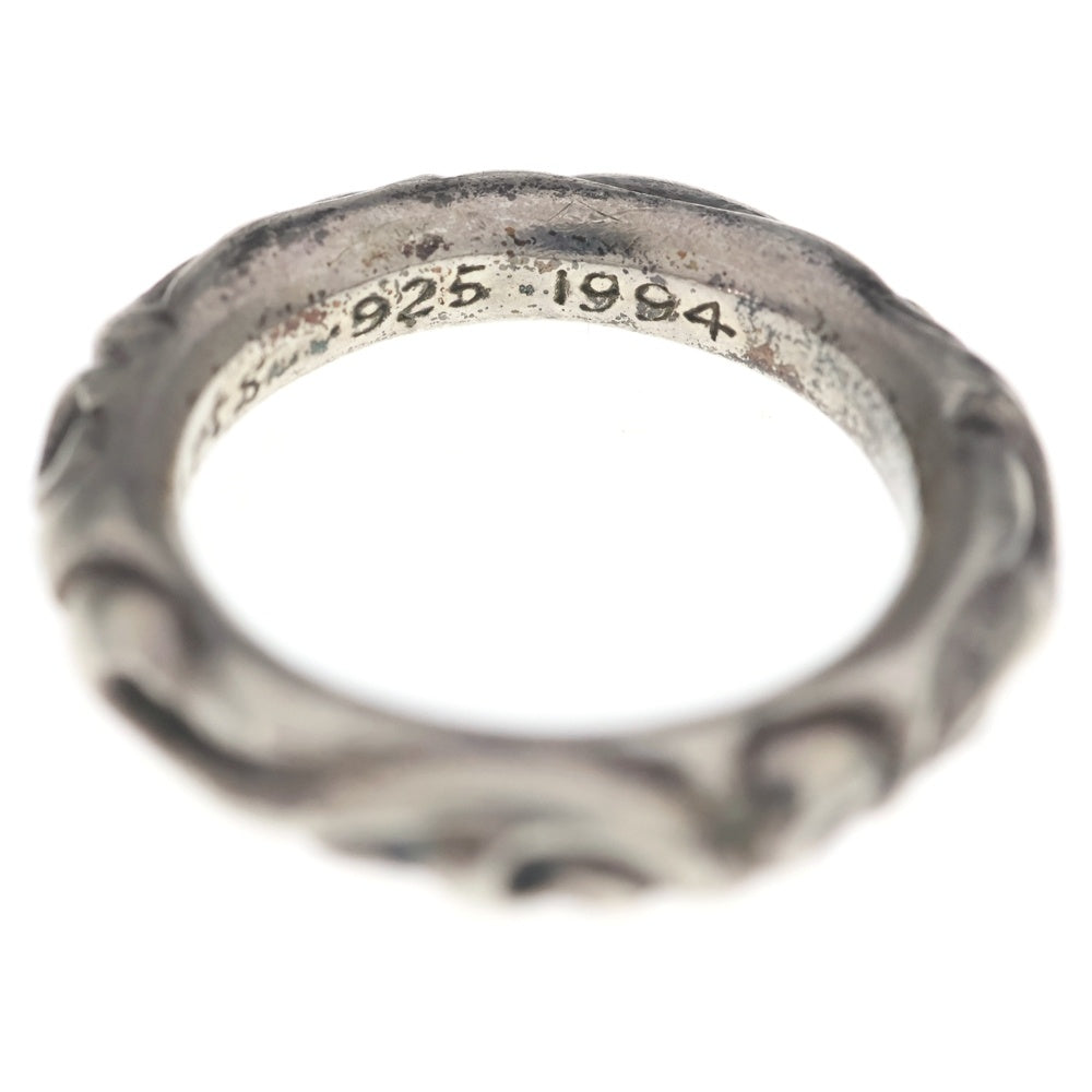 CHROME HEARTS(クロムハーツ) SCRL BAND スクロールバンド リング シルバー BCA351