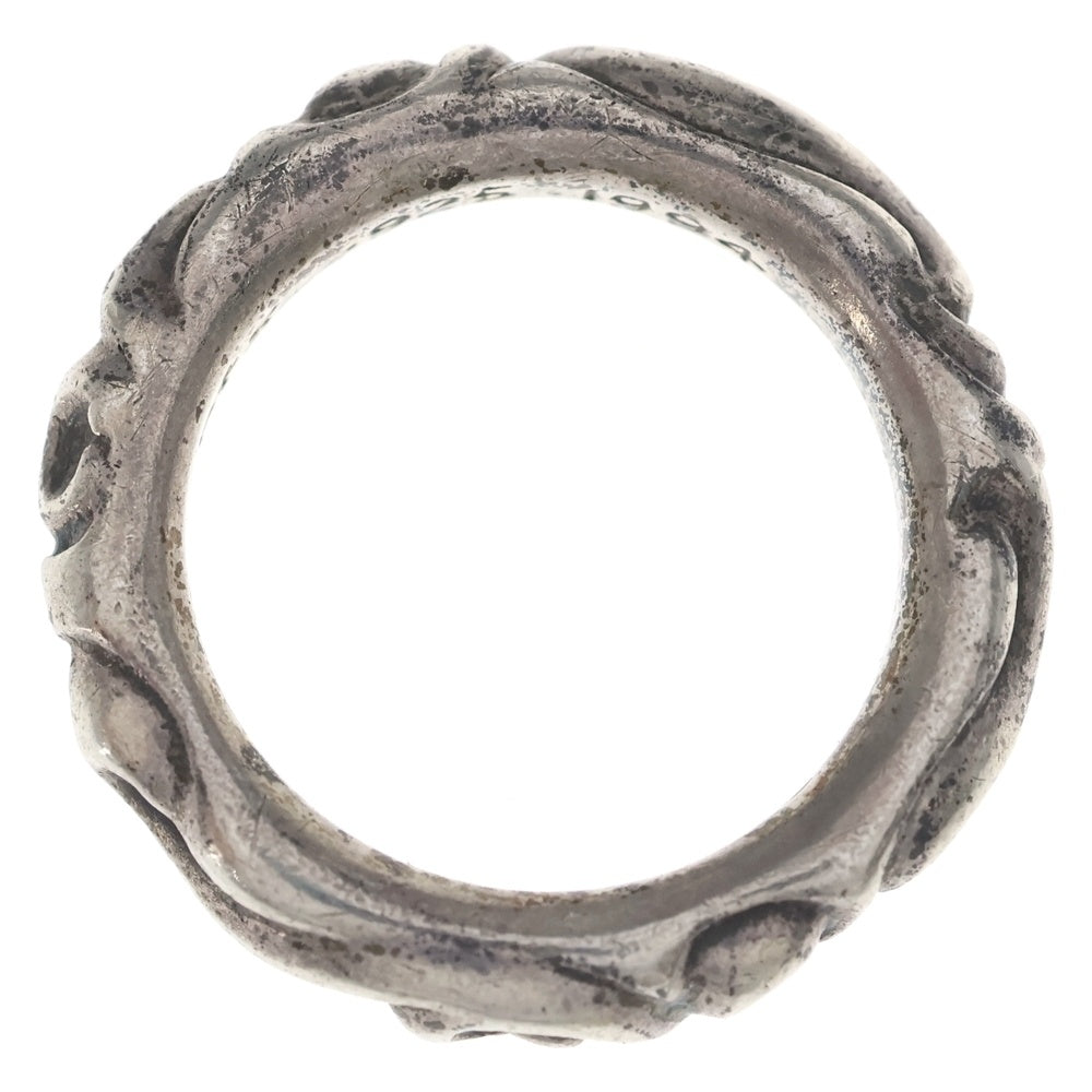 CHROME HEARTS(クロムハーツ) SCRL BAND スクロールバンド リング シルバー BCA351