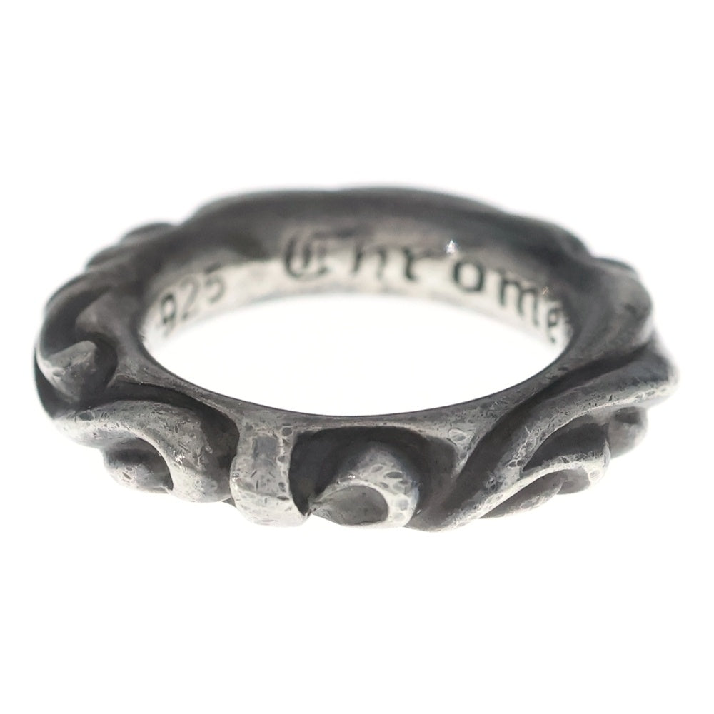 CHROME HEARTS(クロムハーツ) SCRL BAND スクロールバンド リング シルバー BCA351