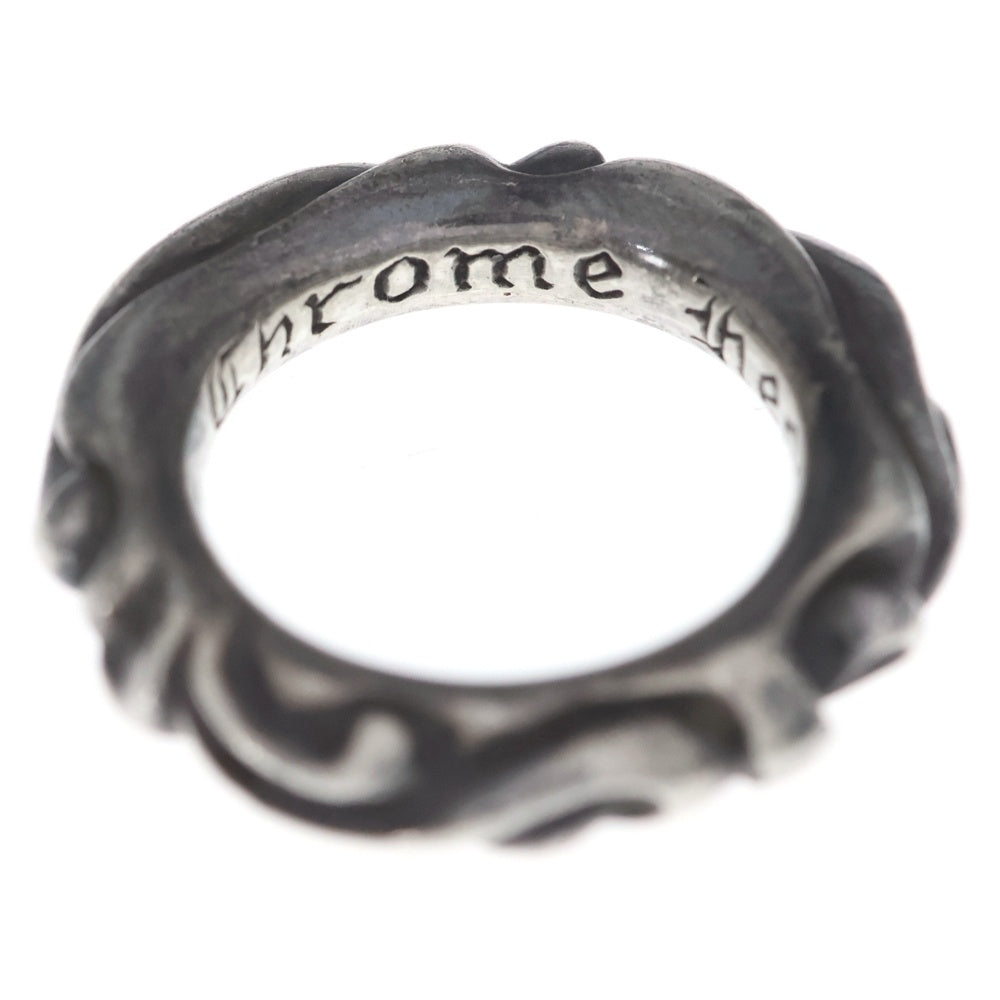 CHROME HEARTS(クロムハーツ) SCRL BAND スクロールバンド リング シルバー BCA351