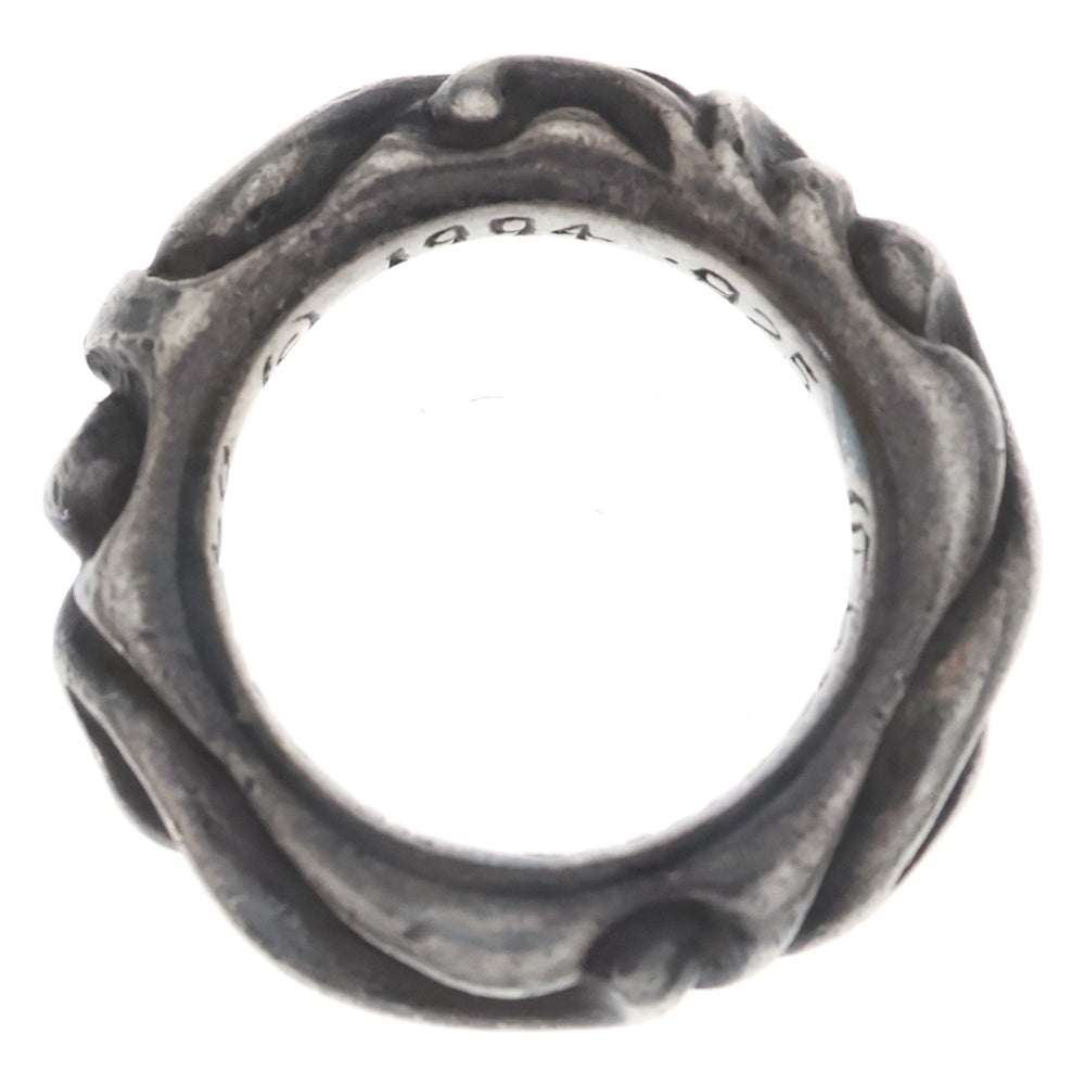CHROME HEARTS(クロムハーツ) SCRL BAND スクロールバンド リング シルバー BCA351