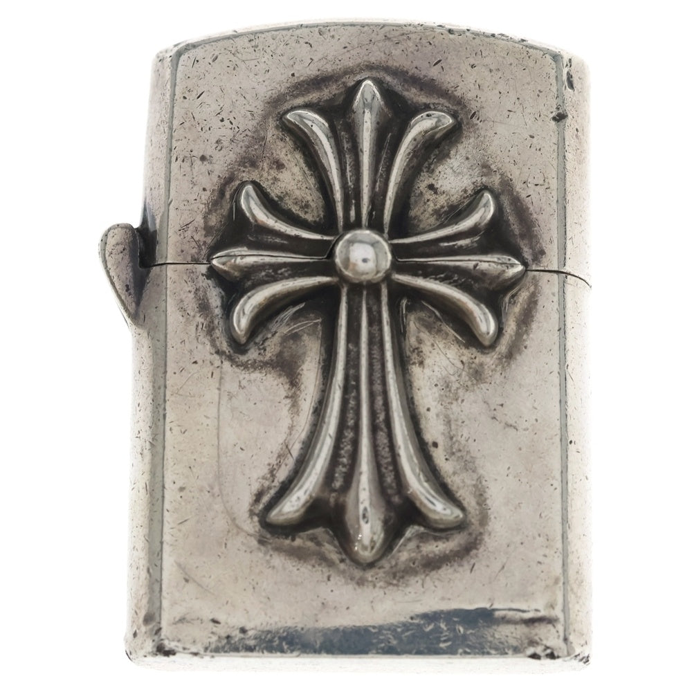 CHROME HEARTS(クロムハーツ) ZIPPO LIGHTERZ-V1 V1スモール CHクロス ジッポライター シルバー BCA398