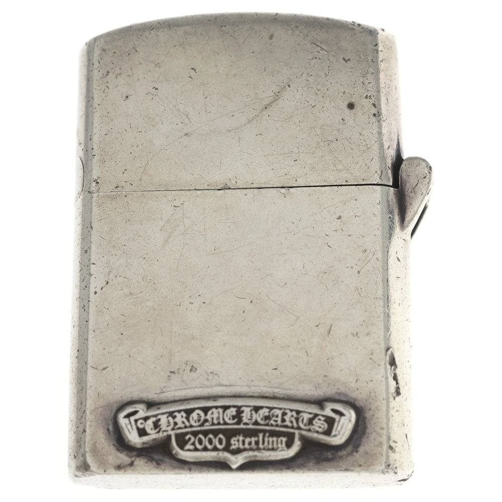 CHROME HEARTS(クロムハーツ) ZIPPO LIGHTERZ-V1 V1スモール CHクロス ジッポライター シルバー BCA398