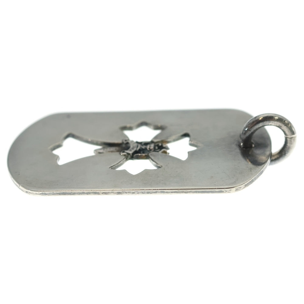 CHROME HEARTS(クロムハーツ) D TAG LRG DAGGER ダガーカットアウトドッグタグ ラージドッグタグネックレストップ