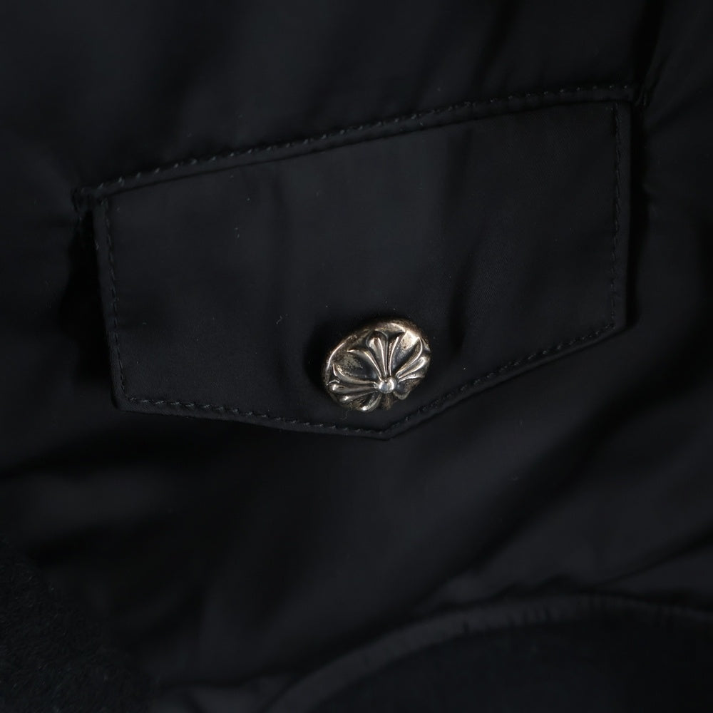 CHROME HEARTS(クロムハーツ) クロスパッチ クロスボールボタン ナイロンボンバージャケット MA-1