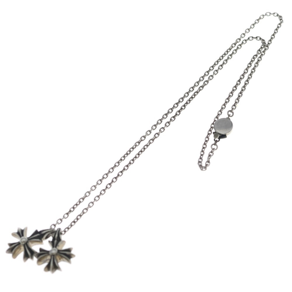 CHROME HEARTS(クロムハーツ) ×COMME des GARCONS CH PLUS 2P DMND CHプラス 2ポイントダイヤ シルバー