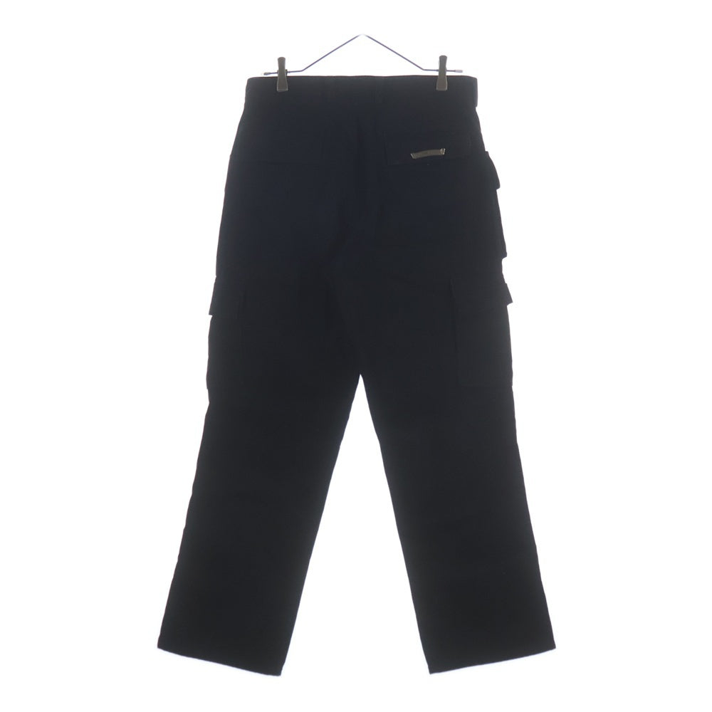 CHROME HEARTS(クロムハーツ) FLEURKNEE FATIGUE PANTS フレアニー ファティーグ カーゴパンツ ブラック/シルバー