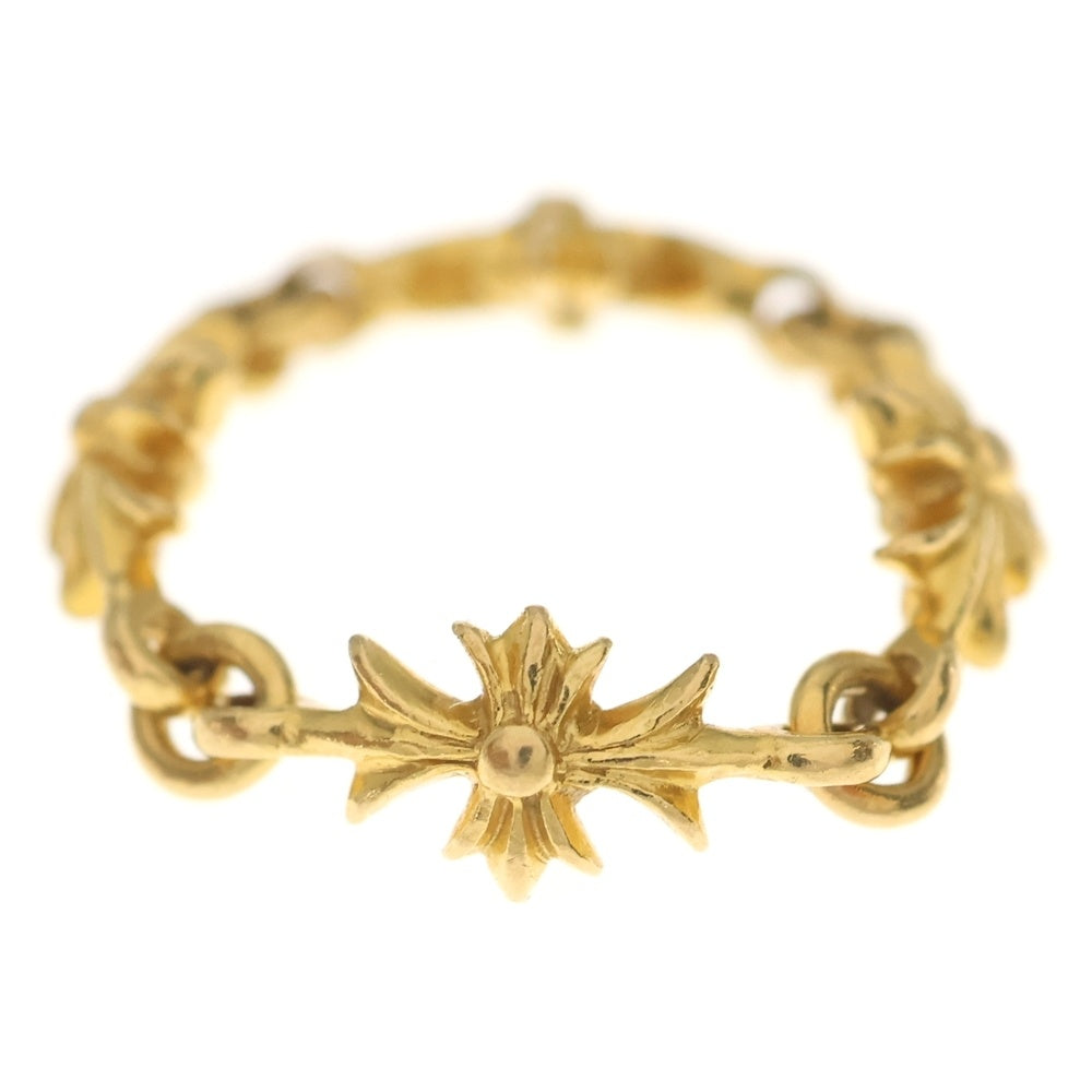 CHROME HEARTS(クロムハーツ) 22K RING TNY E CH PLS タイニーECHプラス ゴールドリング