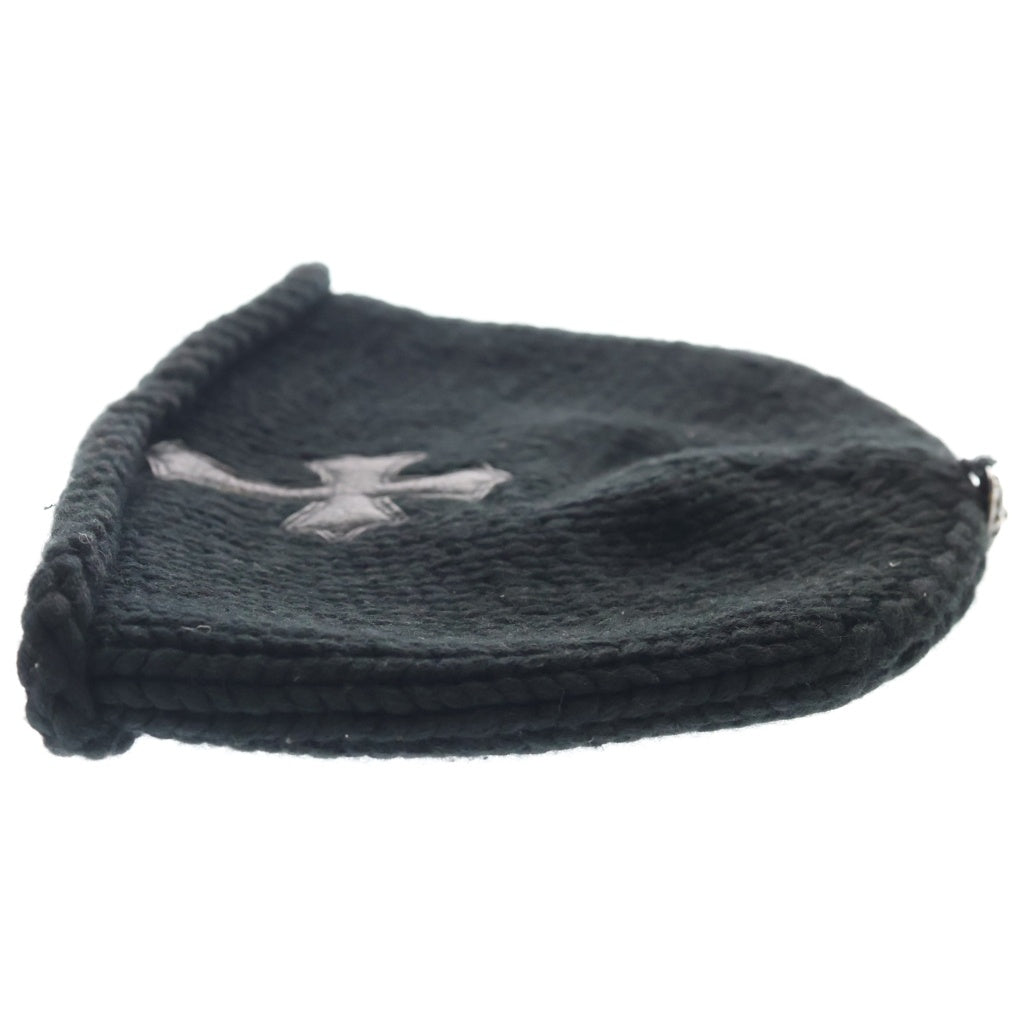 CHROME HEARTS(クロムハーツ) BEANIE CASH クロスパッチ カシミヤ 