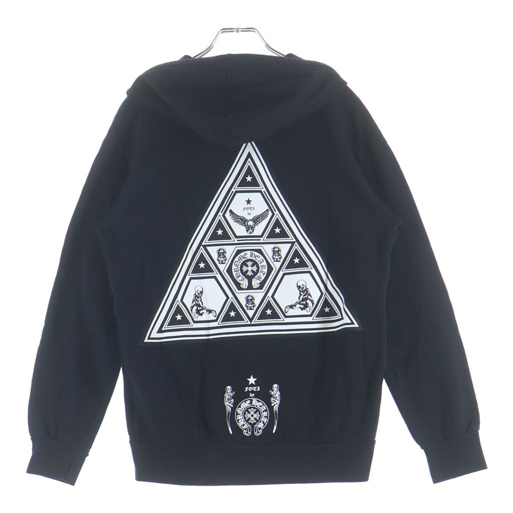 CHROME HEARTS(クロムハーツ) SWTSHRT HD ZIP FOTI フォティバックプリントジップアップパーカー