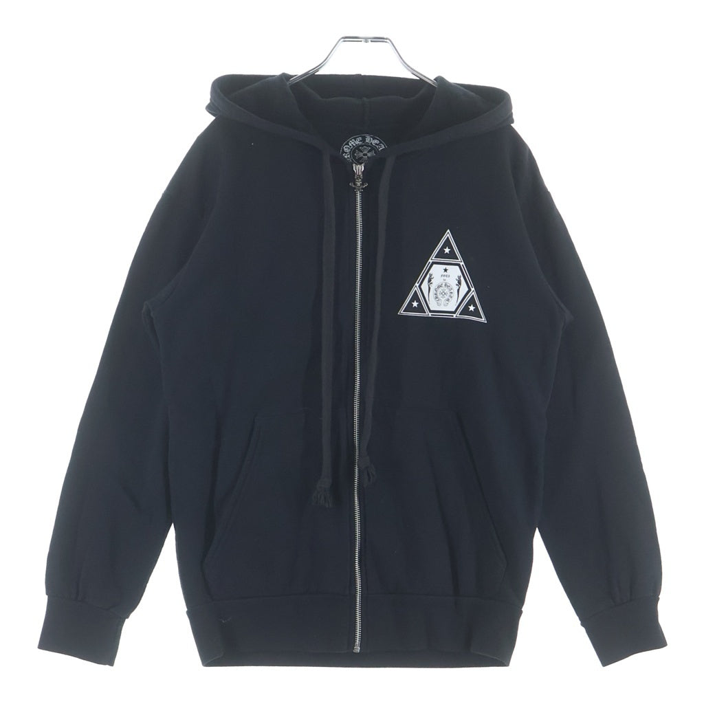 CHROME HEARTS(クロムハーツ) SWTSHRT HD ZIP FOTI フォティバックプリントジップアップパーカー
