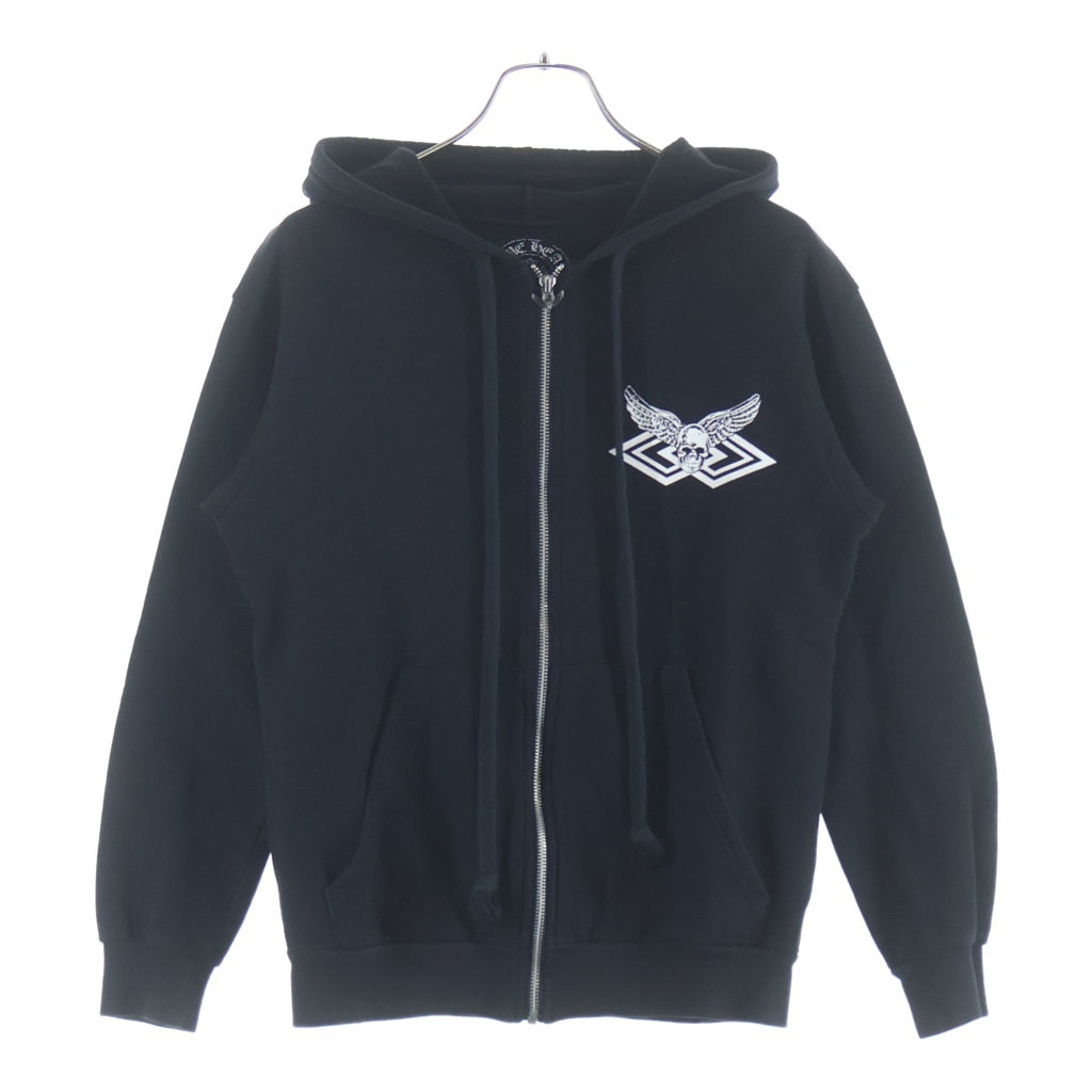 CHROME HEARTS(クロムハーツ) SWTSHRT HD ZIP FOTI フォティバックプリントジップアップパーカー