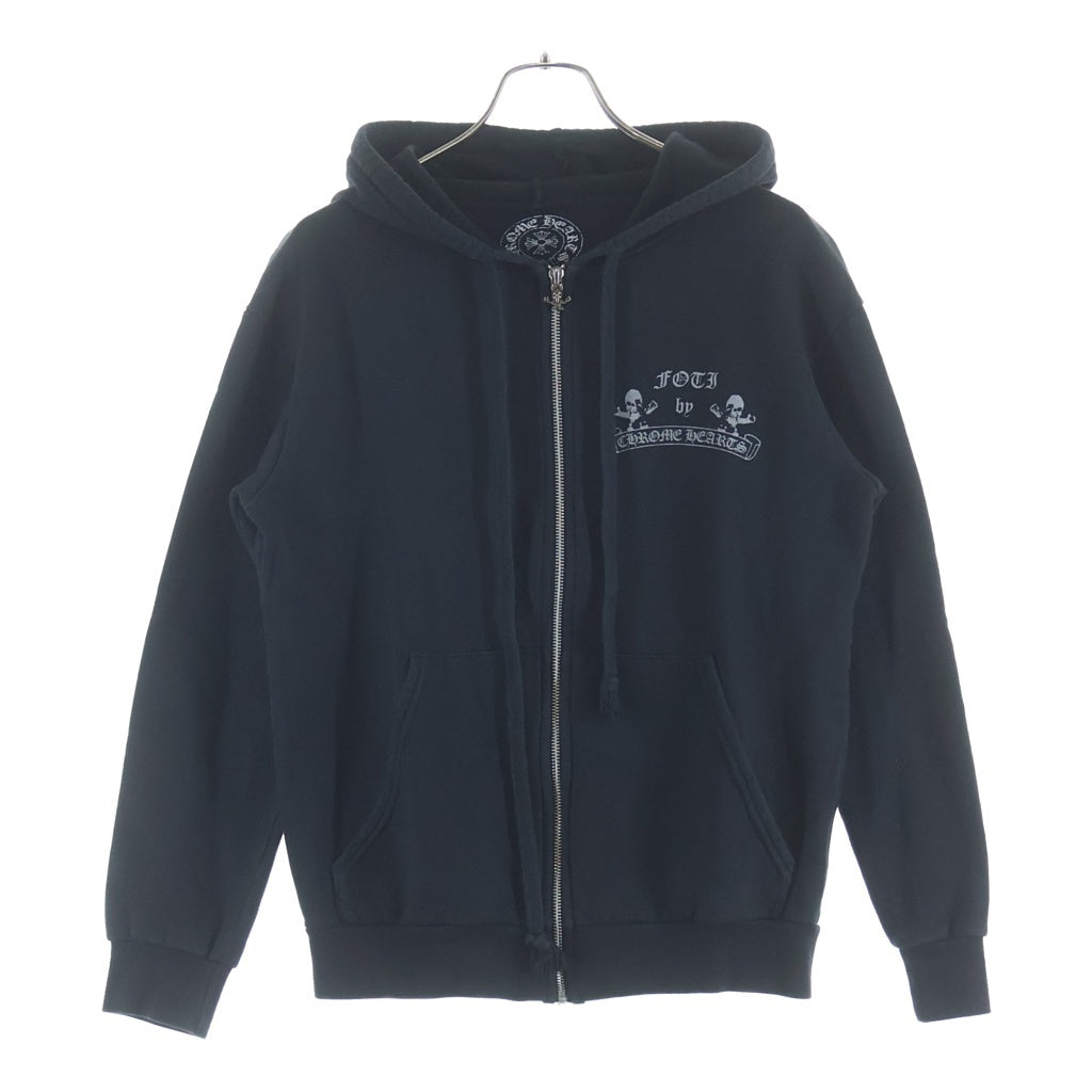CHROME HEARTS(クロムハーツ) SWTSHRT HD ZIP FOTI フォティバックプリントジップアップパーカー