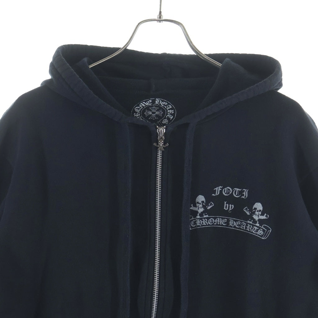 CHROME HEARTS(クロムハーツ) SWTSHRT HD ZIP FOTI フォティバックプリントジップアップパーカー