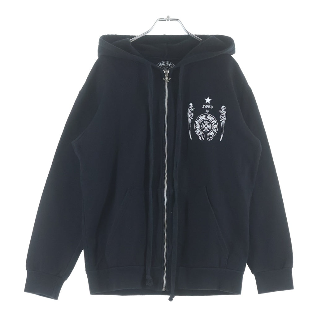 CHROME HEARTS(クロムハーツ) SWTSHRT HD ZIP FOTI フォティバックプリントジップアップパーカー