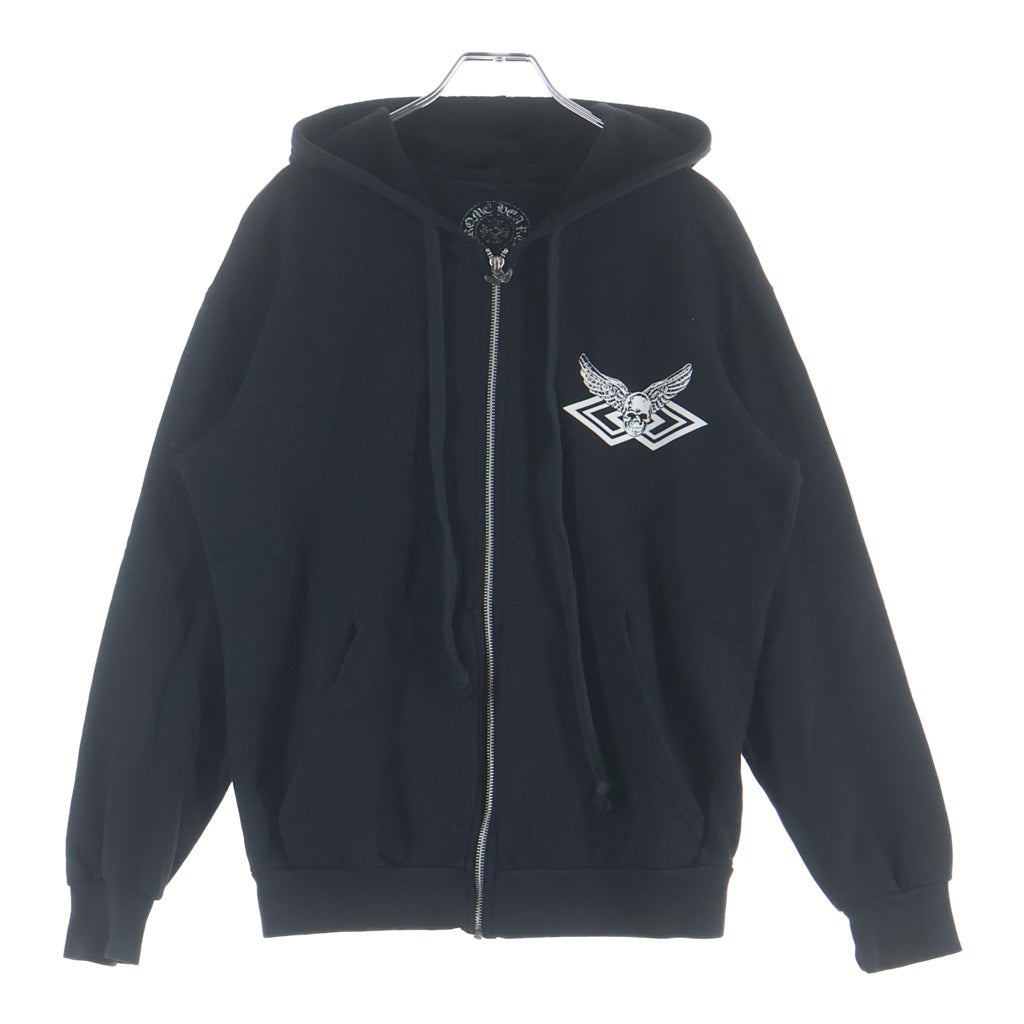 CHROME HEARTS(クロムハーツ) SWTSHRT HD ZIP FOTI フォティバックプリントジップアップパーカー