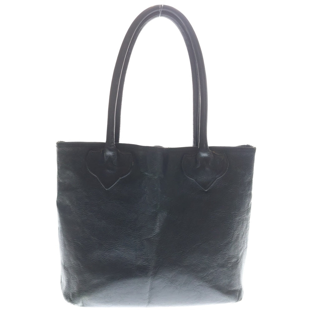 CHROME HEARTS(クロムハーツ) FS TOTE FSトート クロスパッチ付きレザートートバッグ