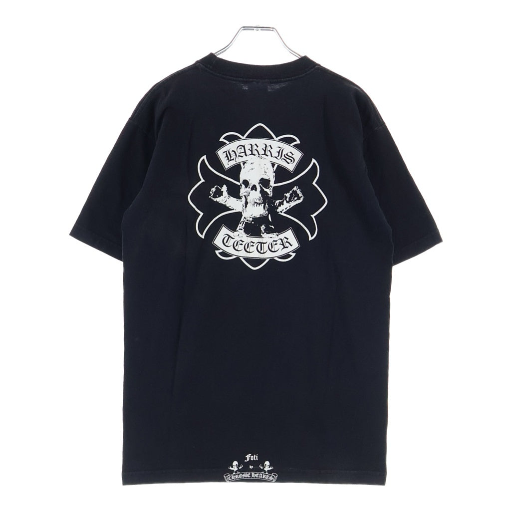 CHROME HEARTS(クロムハーツ) OLD CH FOTI PRINT TEE フォティプリント 半袖Tシャツ カットソー ブラック