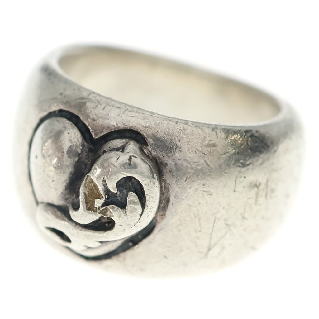 CHROME HEARTS(クロムハーツ) HEART IN BAND ハートインバンド シルバーリング