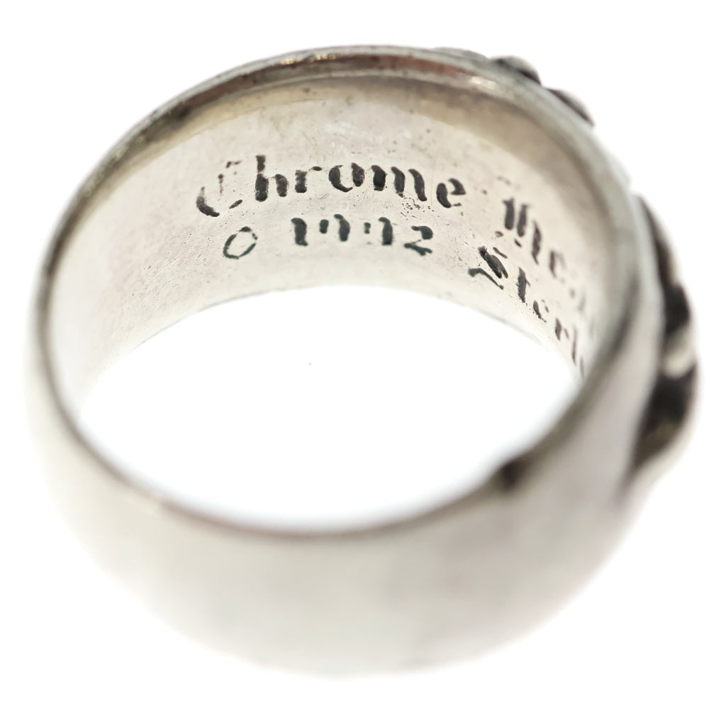 CHROME HEARTS(クロムハーツ) FLRL CRS フローラルクロス リング シルバー BCA346
