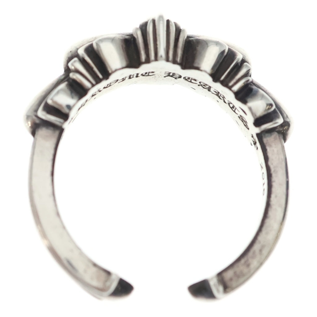 CHROME HEARTS(クロムハーツ) BABY CLSC ベイビークラシックダブルフローラル シルバーリング レディース