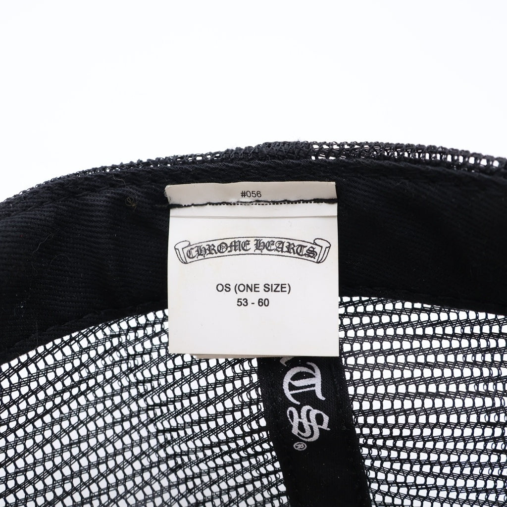 CHROME HEARTS(クロムハーツ) CH TRUCKER CAP CH トラッカーメッシュキャップ 帽子 ブラック/ホワイト