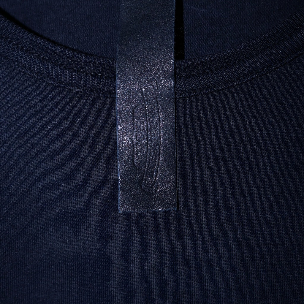 CHROME HEARTS(クロムハーツ) Y NOT 英字ラベル刺繍長袖カットソー ブラック