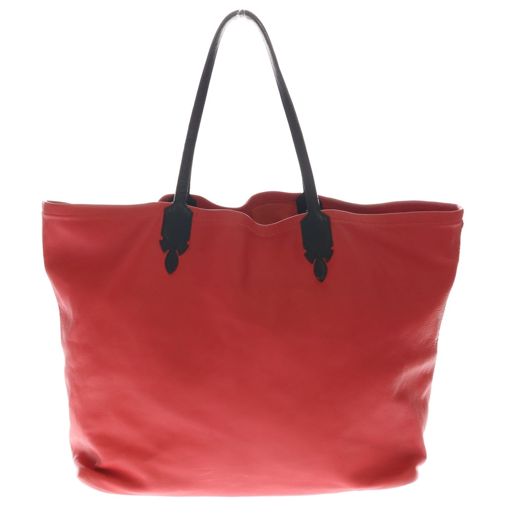 CHROME HEARTS クロムハーツ LUCILLE LEATHER BAG ルシール レザートートバッグ レッド CHROME HEARTS(クロムハーツ) LUCILLE LEATHER BAG ルシール レザー