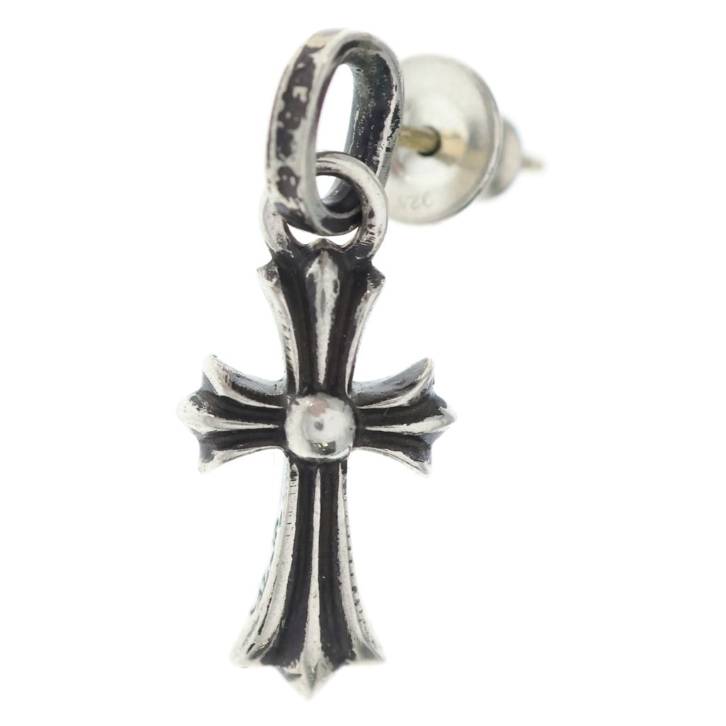 CHROME HEARTS(クロムハーツ) BBY F PPRCHN ベイビーファットクロス ドロップピアス シルバー BCA090