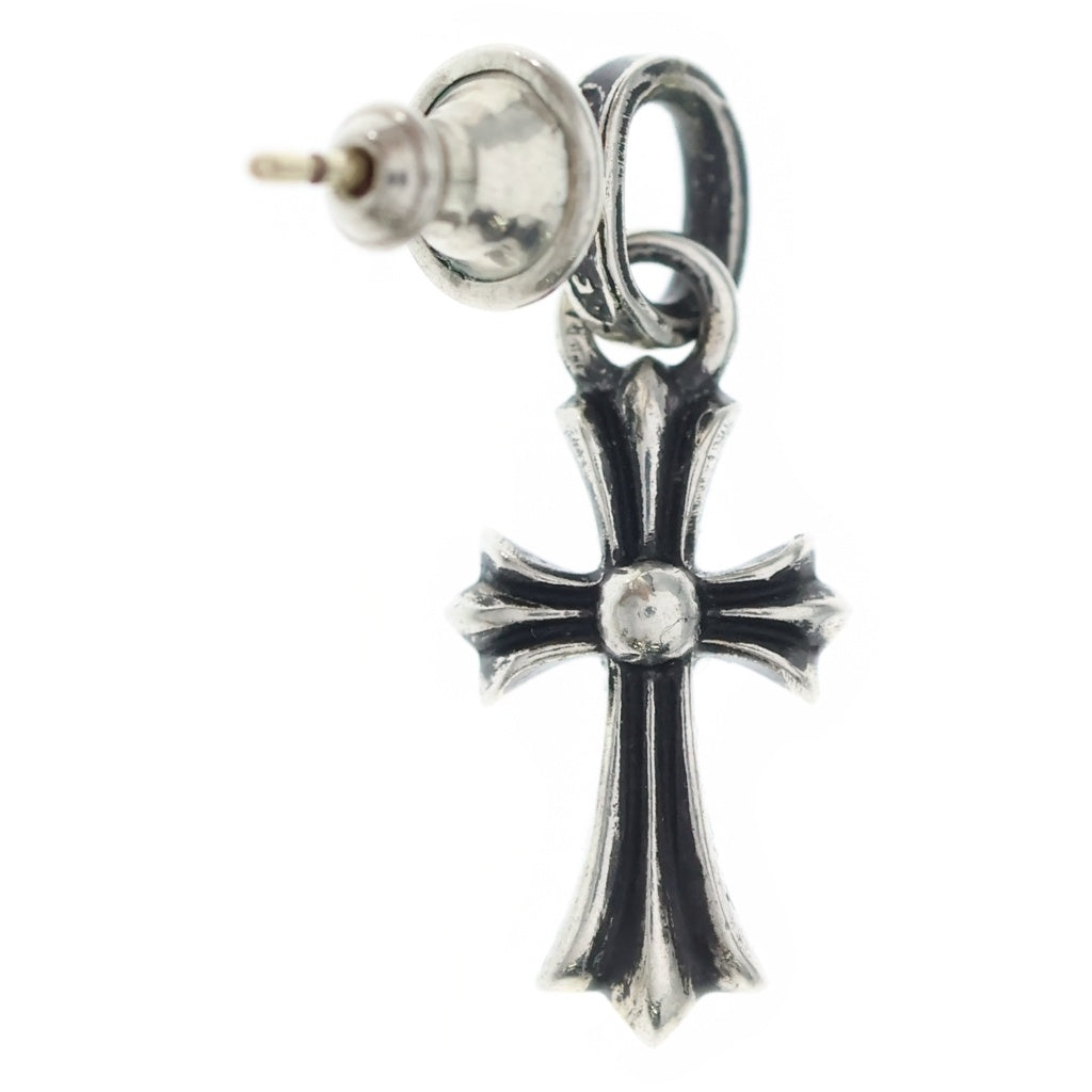 CHROME HEARTS(クロムハーツ) BBY F PPRCHN ベイビーファットクロス ドロップピアス シルバー BCA090
