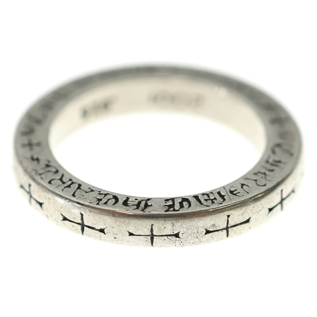 CHROME HEARTS(クロムハーツ) 3mm SPACER FUCKYOU DIA 3mmスペーサーファックユー シルバー 2Pダイヤリング レディース