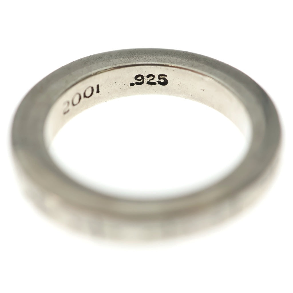 CHROME HEARTS(クロムハーツ) 3mm SPACER FUCKYOU DIA 3mmスペーサーファックユー シルバー 2Pダイヤリング レディース