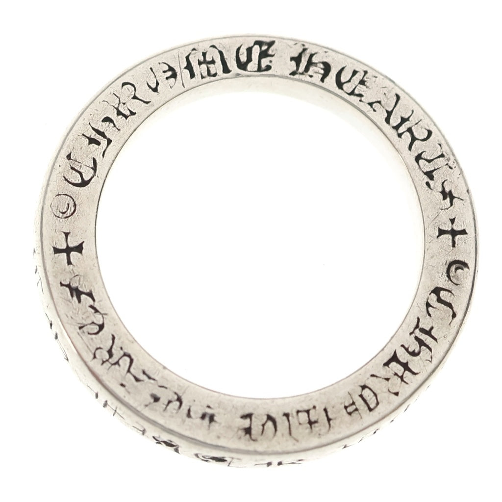 CHROME HEARTS(クロムハーツ) 3mm SPACER FUCKYOU DIA 3mmスペーサーファックユー シルバー 2Pダイヤリング レディース