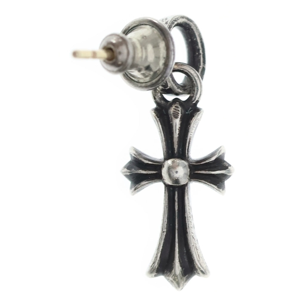 CHROME HEARTS(クロムハーツ) BBY F PPRCHN ベイビーファットクロス ドロップピアス シルバー BCA090