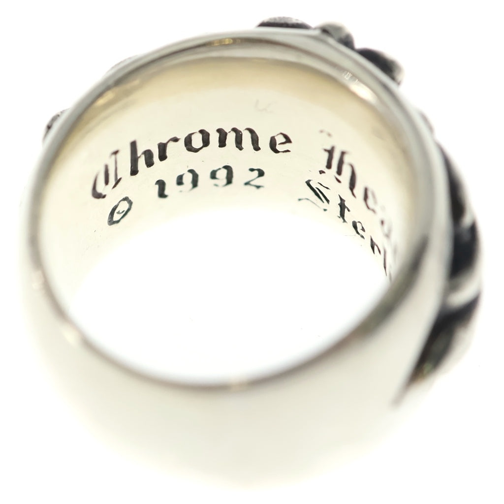 CHROME HEARTS(クロムハーツ) FLRL CRS フローラルクロス リング シルバー BCA346