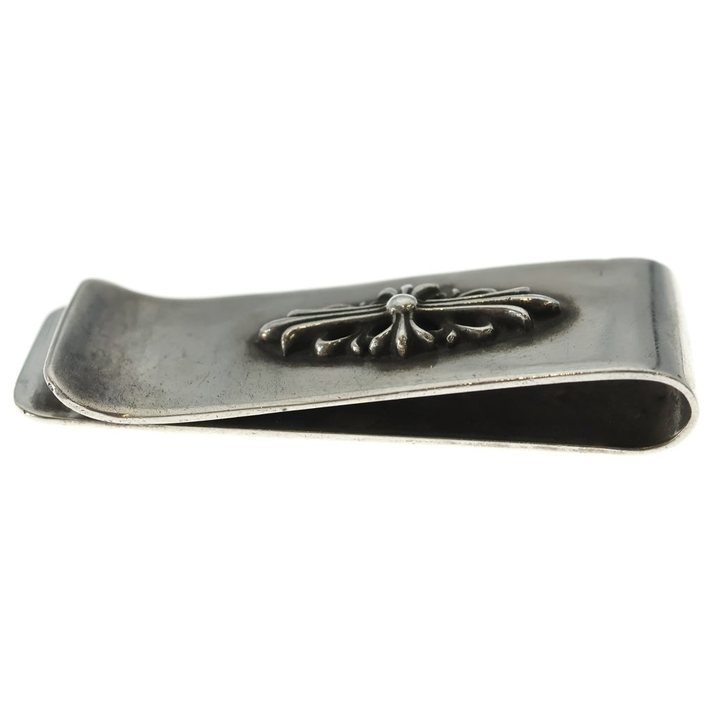 CHROME HEARTS(クロムハーツ) MNY CLIP SM フローラルモチーフマネークリップ シルバー