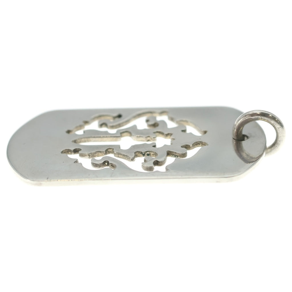 CHROME HEARTS(クロムハーツ) D TAG LRG DAGGER ダガーカットアウトドッグタグ ラージドッグタグネックレストップ