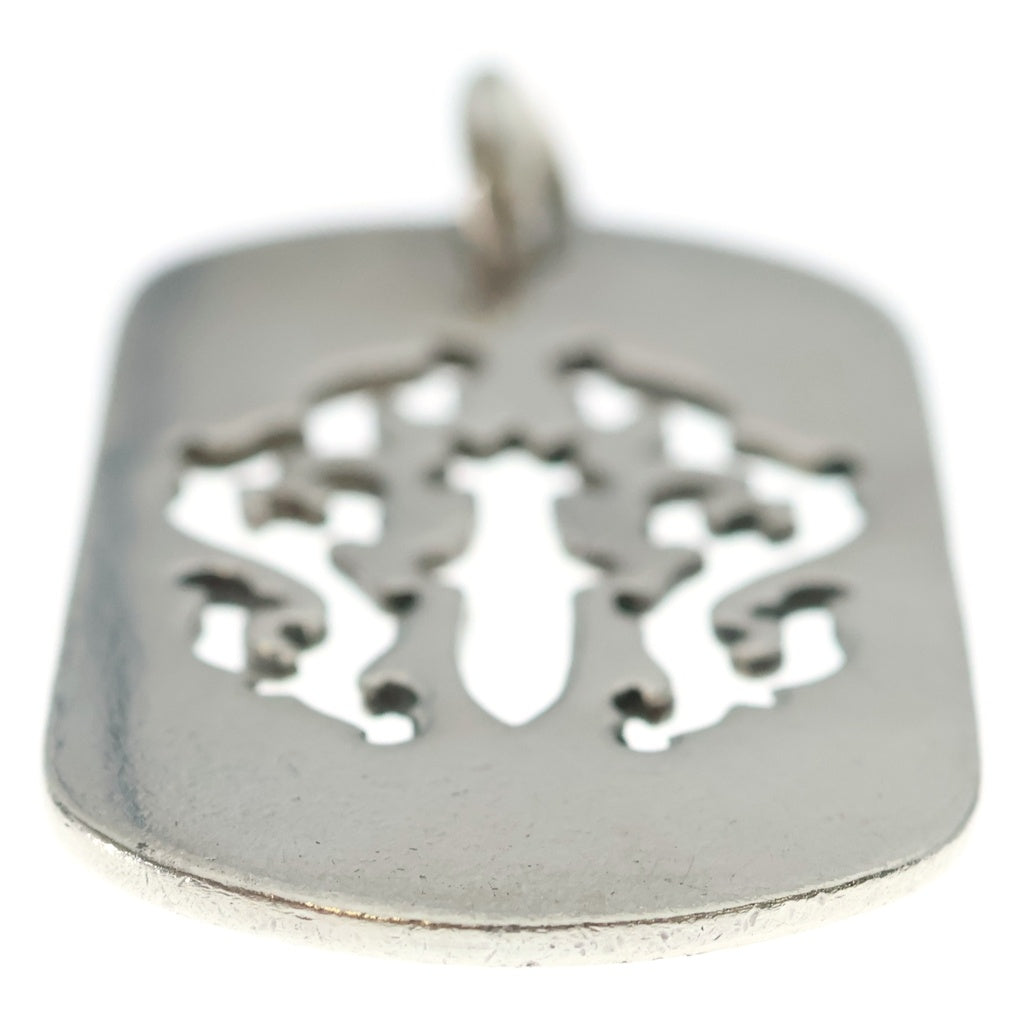CHROME HEARTS(クロムハーツ) LARGE D TAG LRG DAGGER ダガーカットアウトドッグタグ ラージドッグタグ ネックレストップ オールド