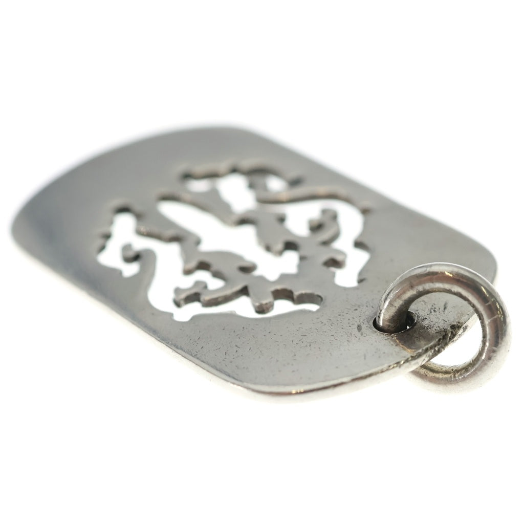 CHROME HEARTS(クロムハーツ) LARGE D TAG LRG DAGGER ダガーカットアウトドッグタグ ラージドッグタグ ネックレストップ オールド