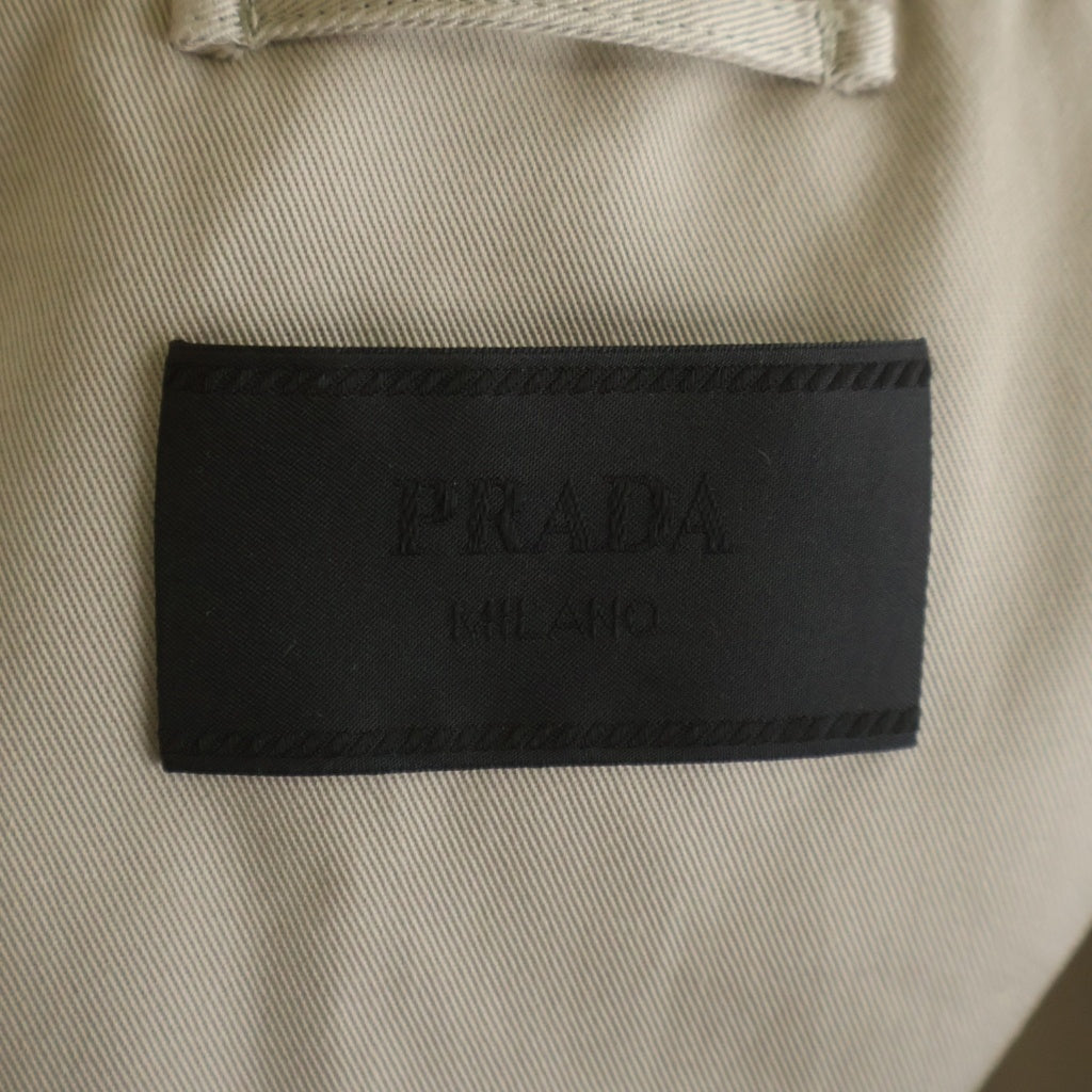 PRADA(プラダ) 21SS SGB763 S211 1YOK コットンスウィングトップブルゾン ジャケット ベージュ