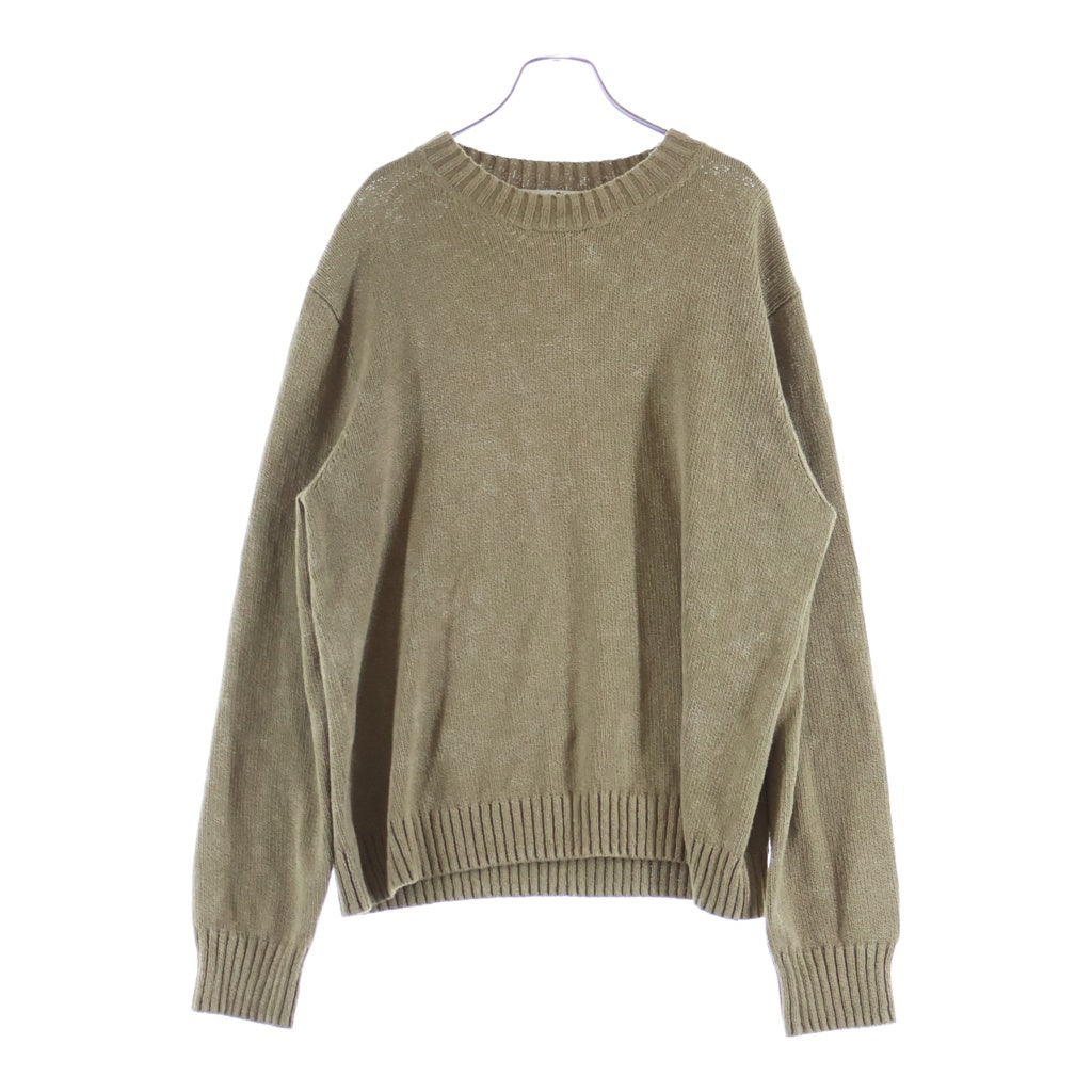 Acne Studios(アクネ ストゥディオズ) FN-MN-KNIT000443 コットン ニット セーター カーキ